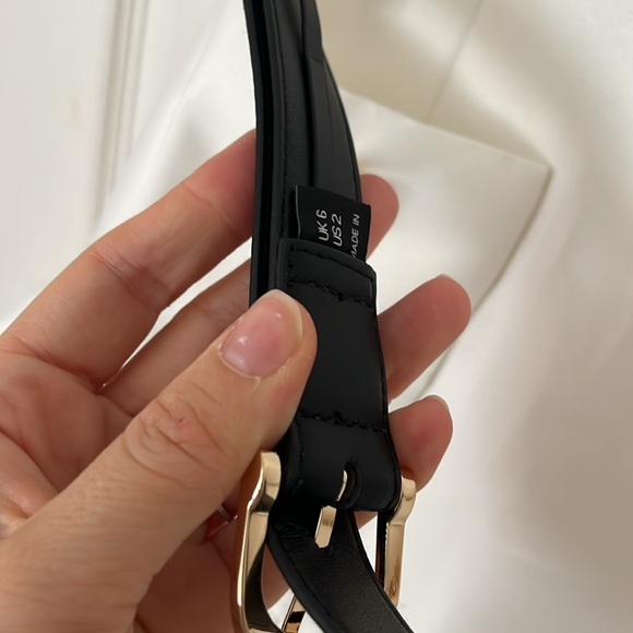 NWOT Self-Portrait cream  Dress taffeta size 2 - Picture 12 of 17